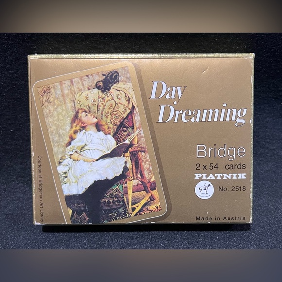 Vintage PIATNIK Bridge 2 DECKS Playing CARDS #2518 Austria - Picture 2 of 10